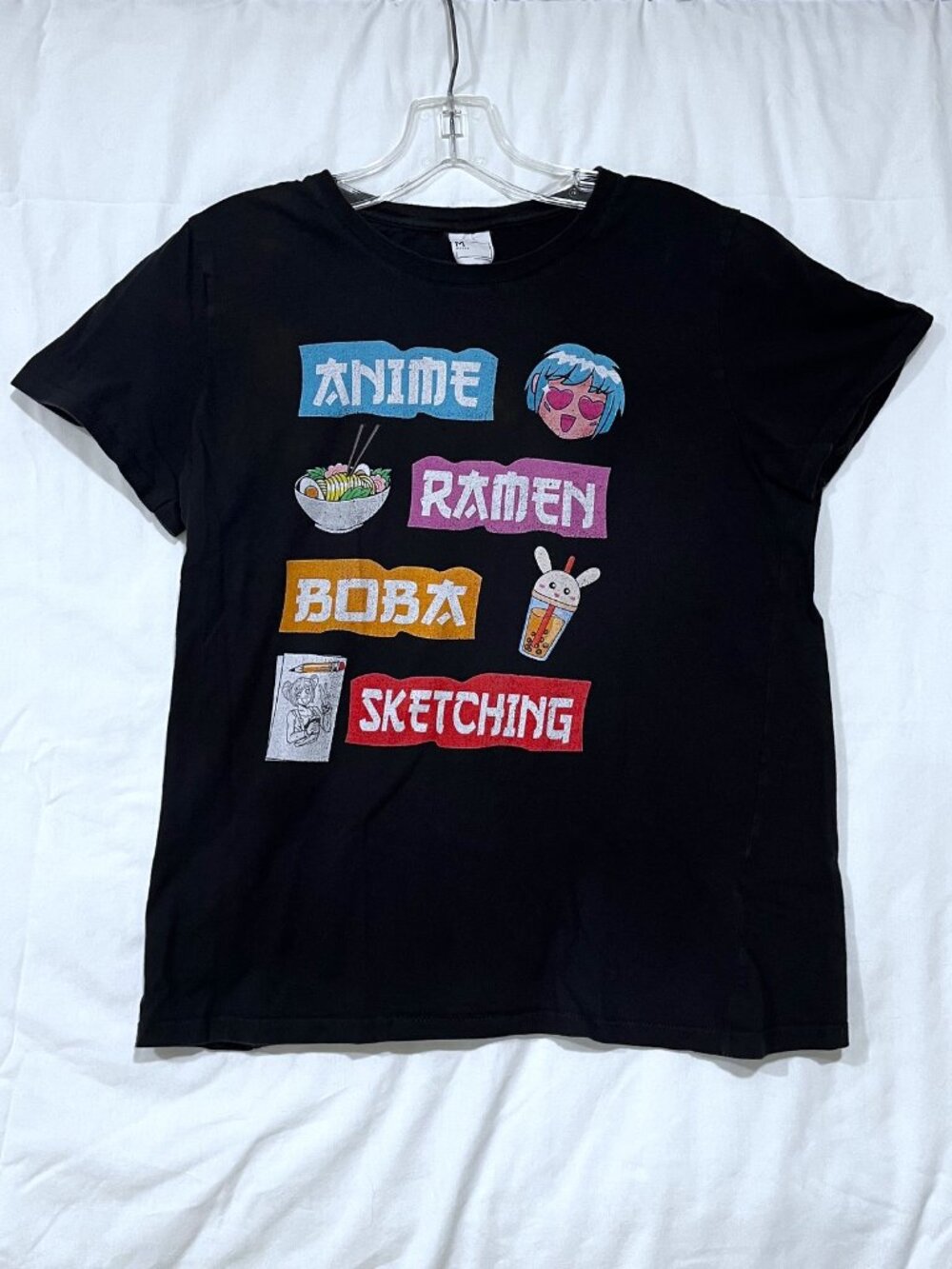 Anime - Ramen Boba Sketching - Graphic T-Shirt